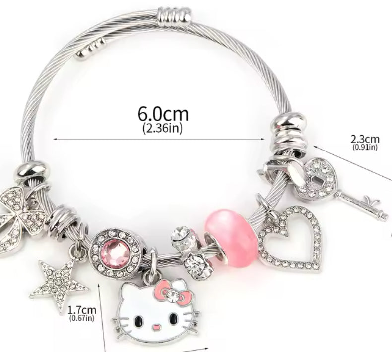 Hello Kitty Charm Bracelet