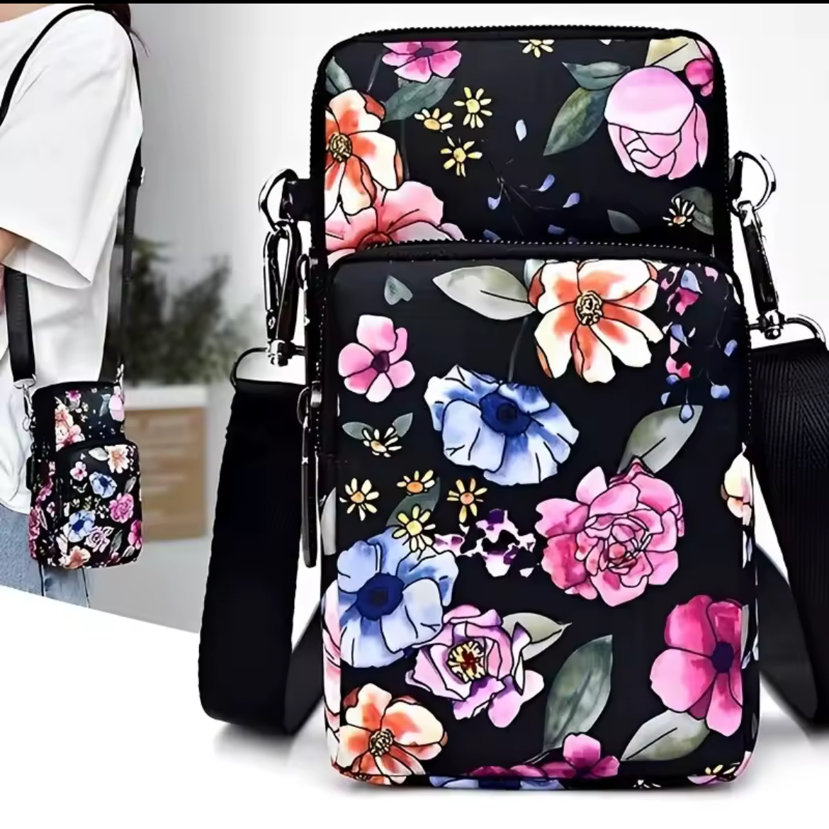 Stylish Quilted Crossbody Sling Bag – Multi-Color Options