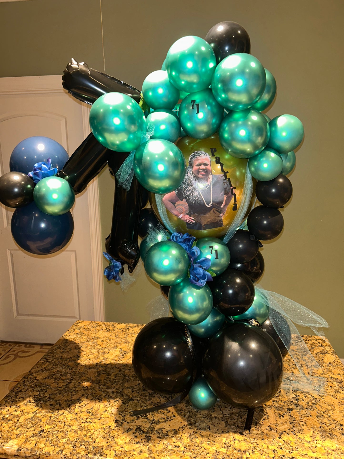 Jumbo Birthday Balloon Display –