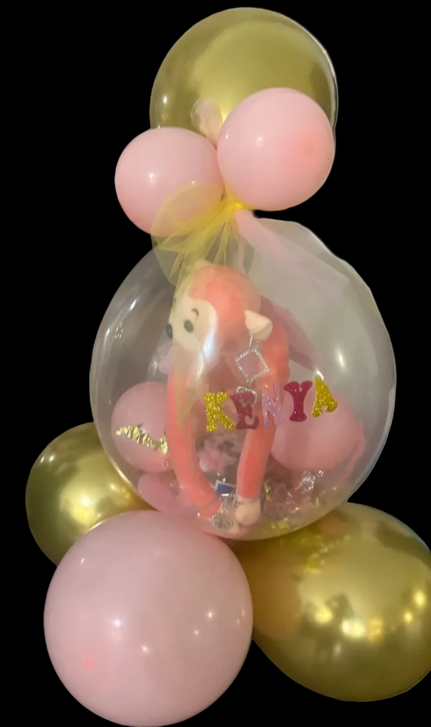 Custom Bubble Balloon Centerpieces & Gift Balloons (Starting at $45)