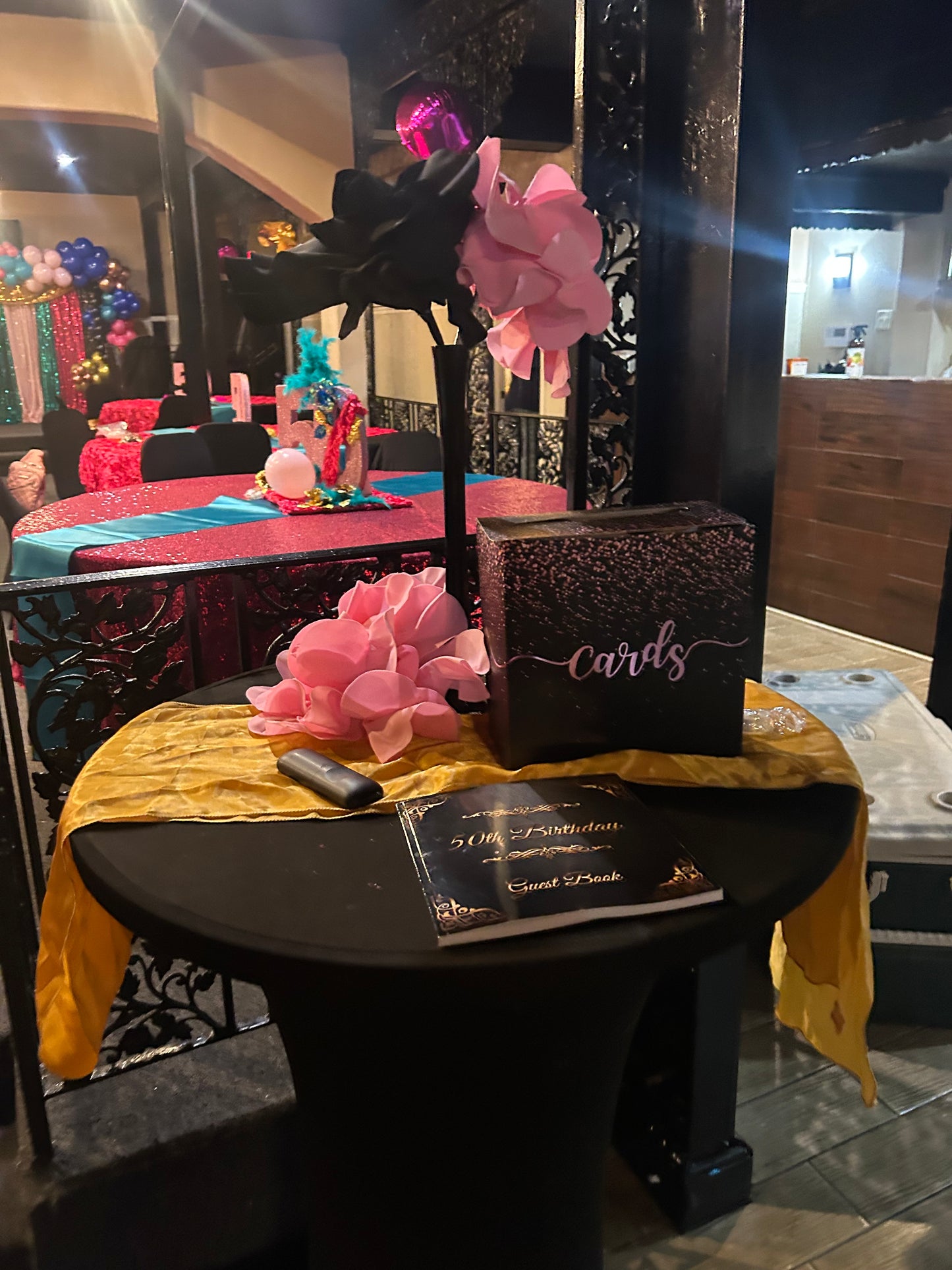 Custom Event Table Décor & Centerpieces – Personalized Designs starting price $50