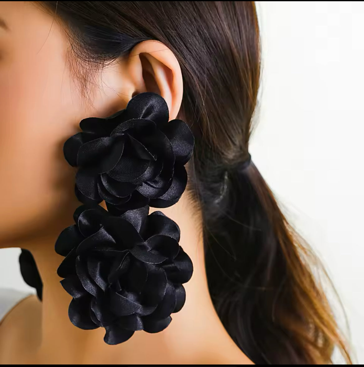 Specialty Statement Earrings – Floral, Rhinestone & Glam Styles