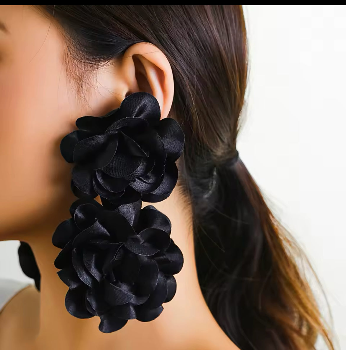 Specialty Statement Earrings – Floral, Rhinestone & Glam Styles
