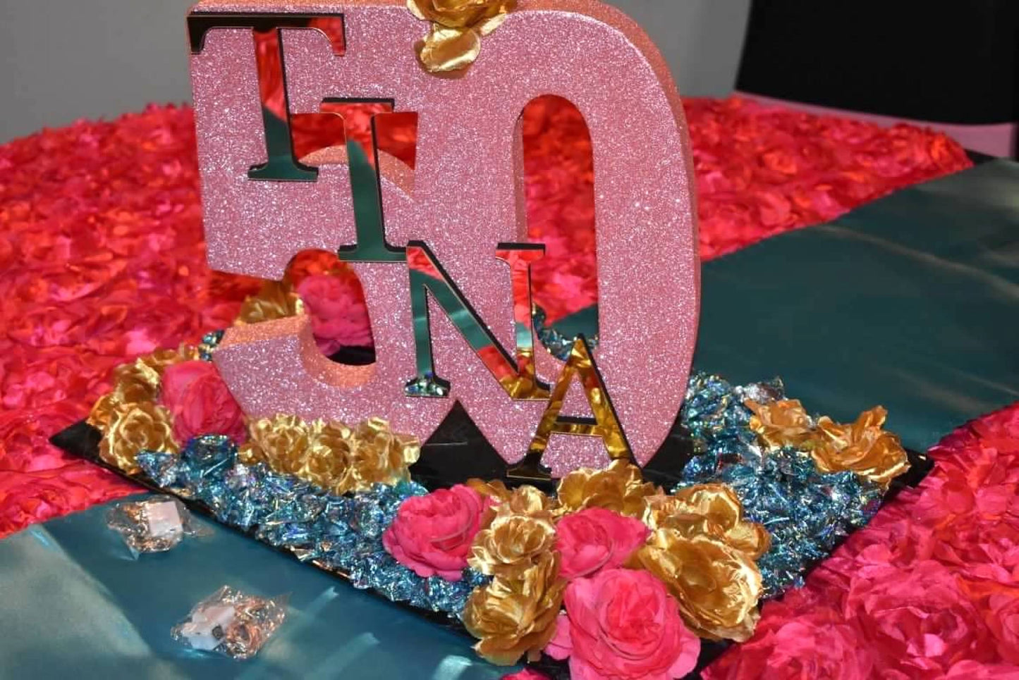 Custom Event Table Décor & Centerpieces – Personalized Designs starting price $50