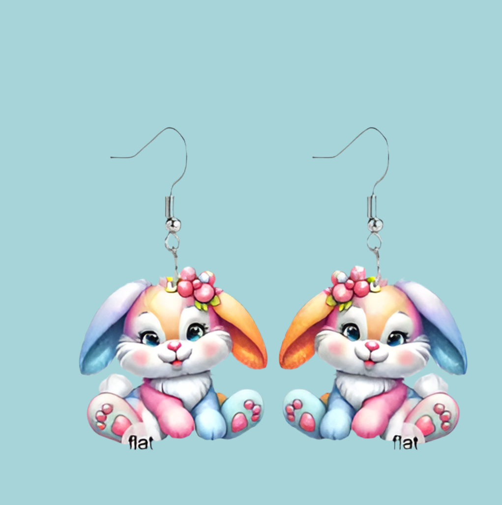 Spring earrings