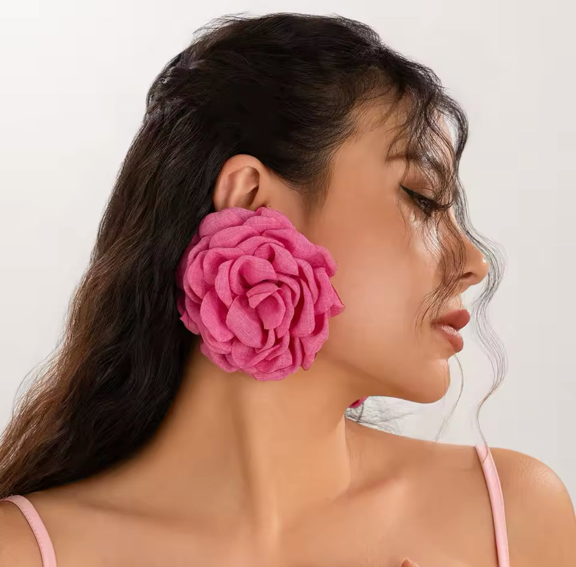 Specialty Statement Earrings – Floral, Rhinestone & Glam Styles