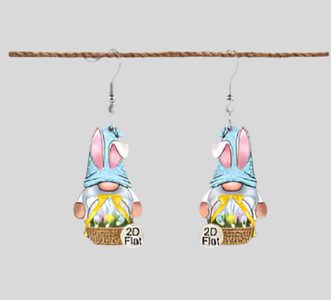 Spring earrings