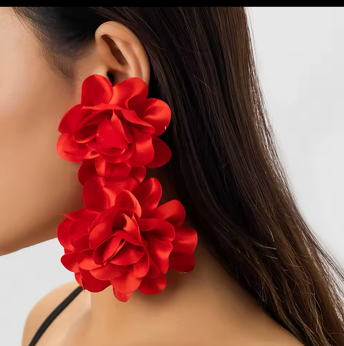 Specialty Statement Earrings – Floral, Rhinestone & Glam Styles