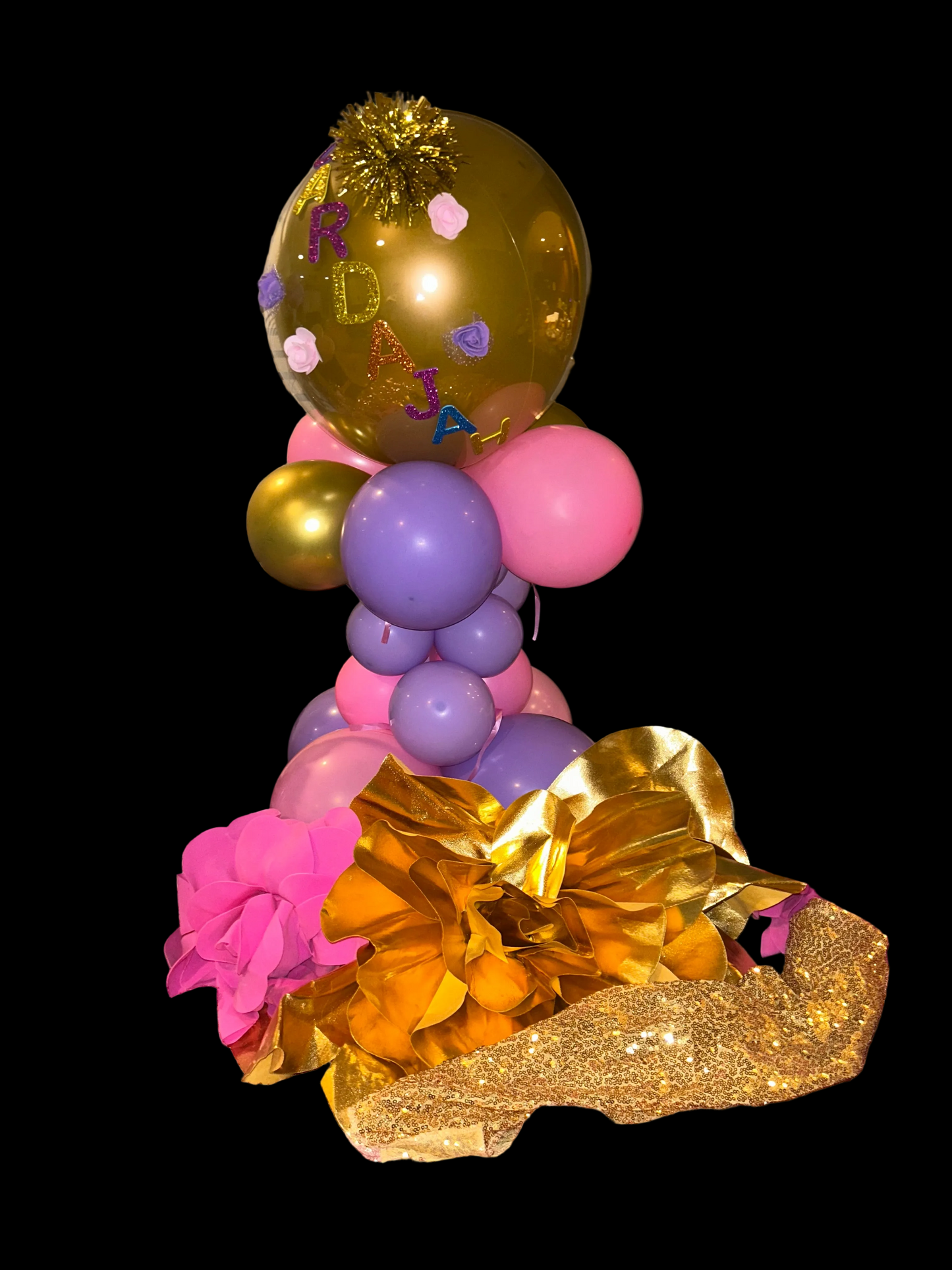 Custom Bubble Balloon Centerpieces & Gift Balloons (Starting at $45)