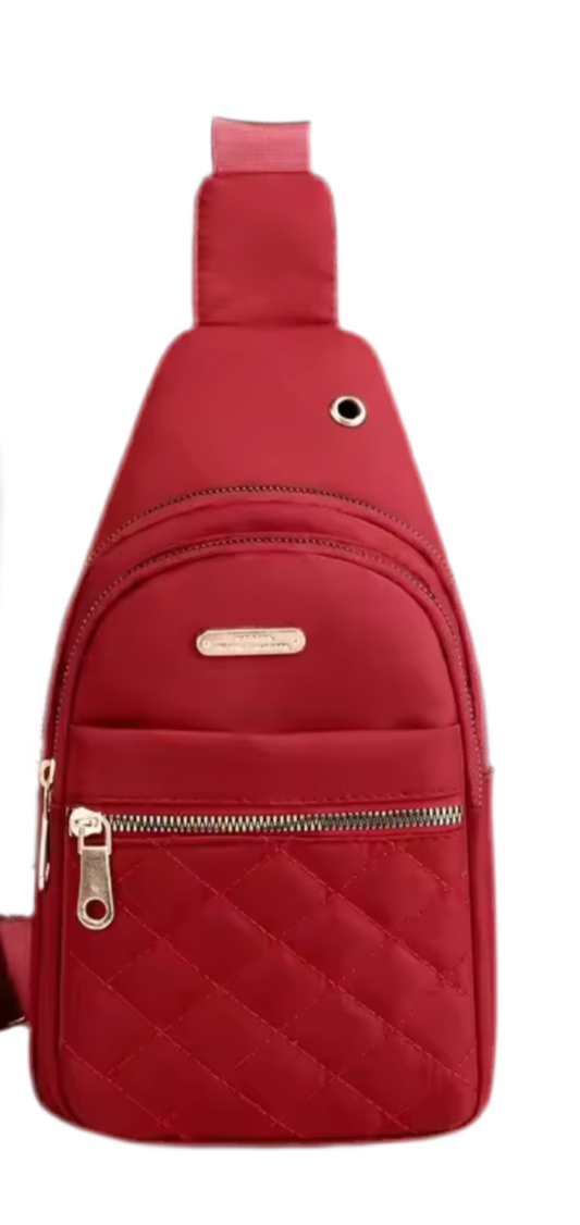 Stylish Quilted Crossbody Sling Bag – Multi-Color Options